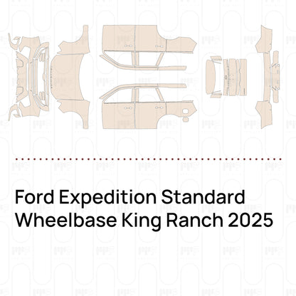 Voorgesneden PPF Ford Expedition Standard Wheelbase King Ranch 2025