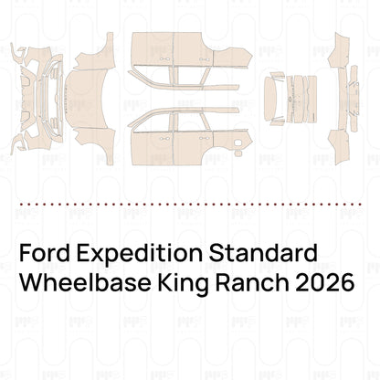 Voorgesneden PPF Ford Expedition Standard Wheelbase King Ranch 2026
