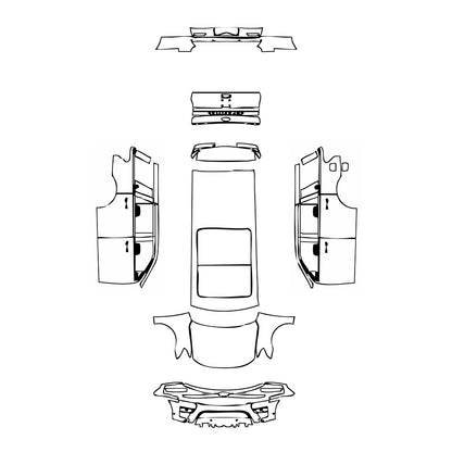 Pre-Cut PPF Ford Expedition Standard Wheelbase Timberline 2024 - PPF-Kits