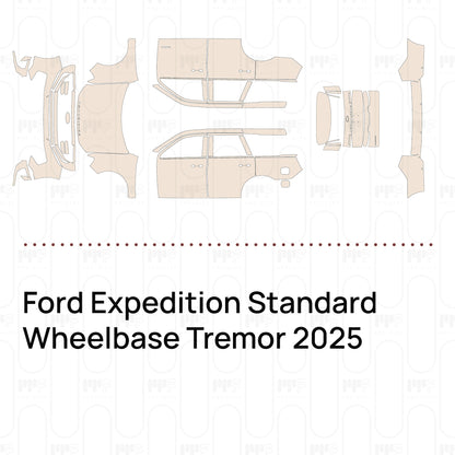 Voorgesneden PPF Ford Expedition Standard Wheelbase Tremor 2025