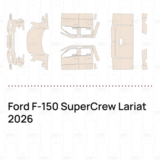 Voorgesneden PPF Ford F-150 SuperCrew Lariat 2026