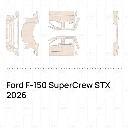 Voorgesneden PPF Ford F-150 SuperCrew STX 2026