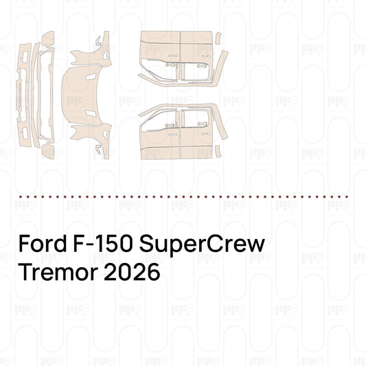 Voorgesneden PPF Ford F-150 SuperCrew Tremor 2026