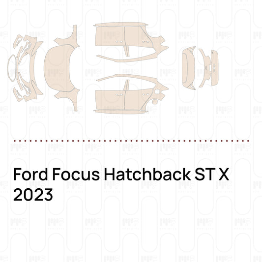 Voorgesneden PPF Ford Focus Hatchback ST X 2023