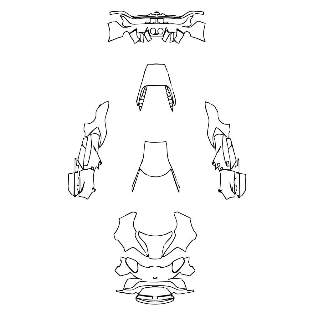 Pre-Cut PPF Ford GT 2019 - PPF-Kits