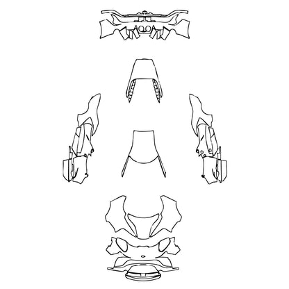 Pre-Cut PPF Ford GT 2022 - PPF-Kits