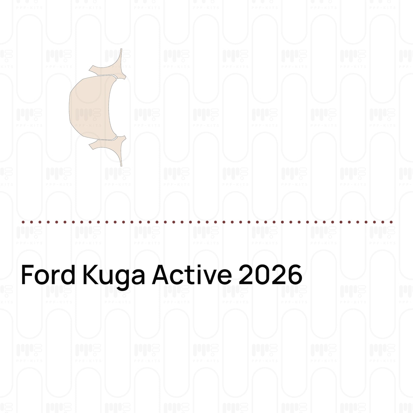 Voorgesneden PPF Ford Kuga Active 2026