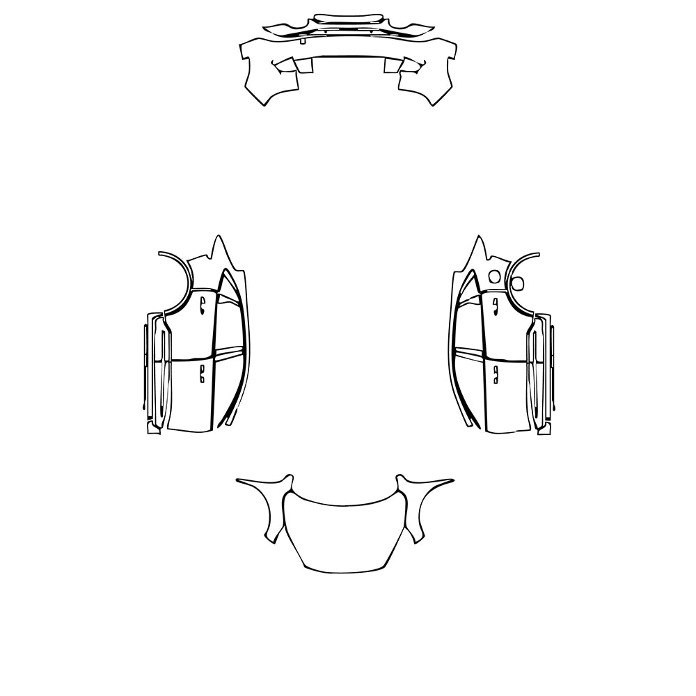 Pre-Cut PPF Ford Kuga Vignale 2022 - PPF-Kits