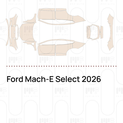 Voorgesneden PPF Ford Mach-E Select 2026