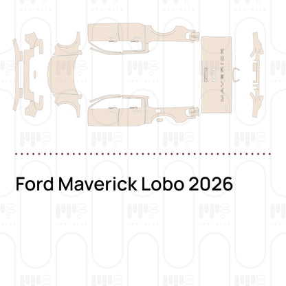Voorgesneden PPF Ford Maverick Lobo 2026