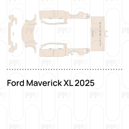 Voorgesneden PPF Ford Maverick XL 2025