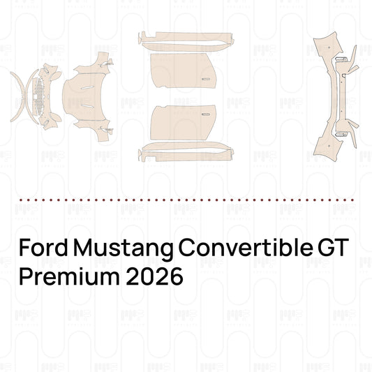 Voorgesneden PPF Ford Mustang Convertible GT Premium 2026