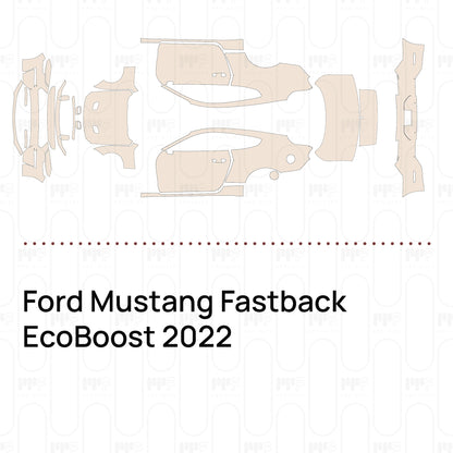 Voorgesneden PPF Ford Mustang Fastback EcoBoost 2022
