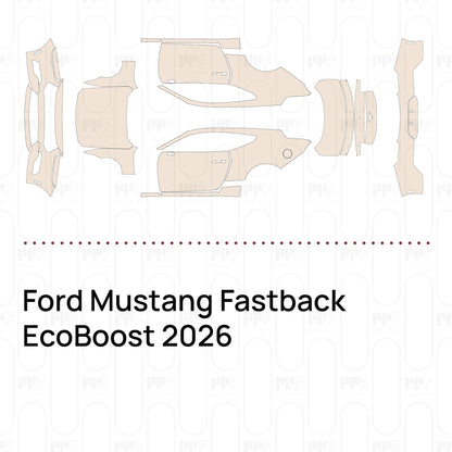 Voorgesneden PPF Ford Mustang Fastback EcoBoost 2026