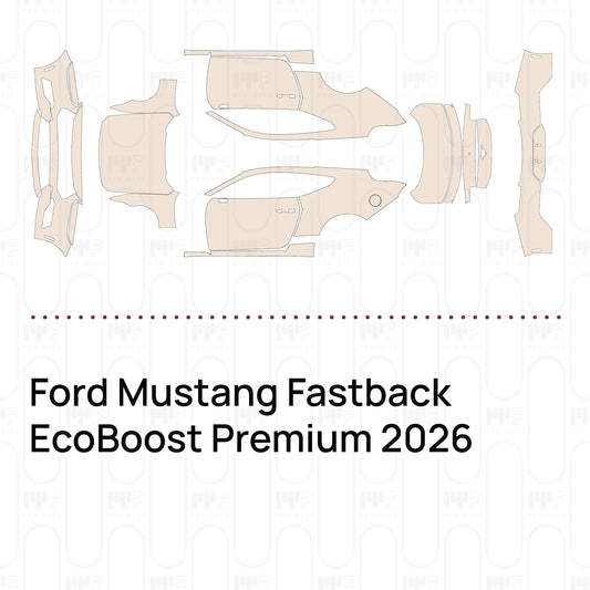Voorgesneden PPF Ford Mustang Fastback EcoBoost Premium 2026