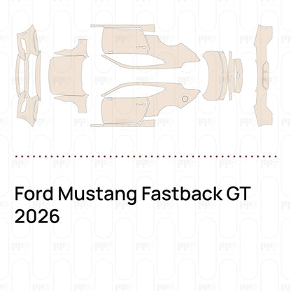 Voorgesneden PPF Ford Mustang Fastback GT 2026