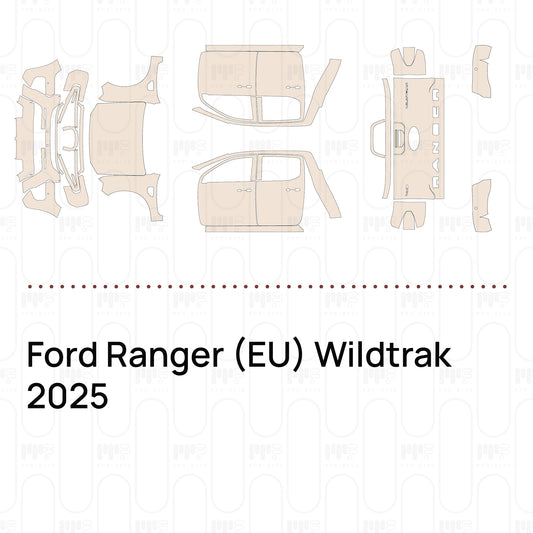 Voorgesneden PPF Ford Ranger (EU) Wildtrak 2025