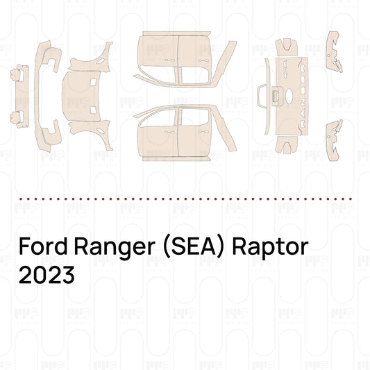 Voorgesneden PPF Ford Ranger (SEA) Raptor 2023