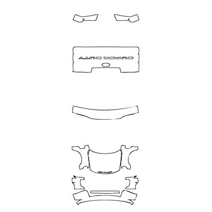 Pre-Cut PPF Ford Super Duty F-250 Super Cab XL 2022 - PPF-Kits