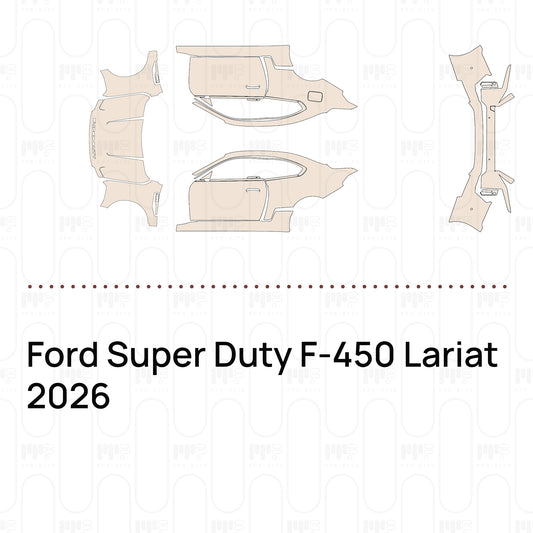 Voorgesneden PPF Ford Super Duty F-450 Lariat 2026