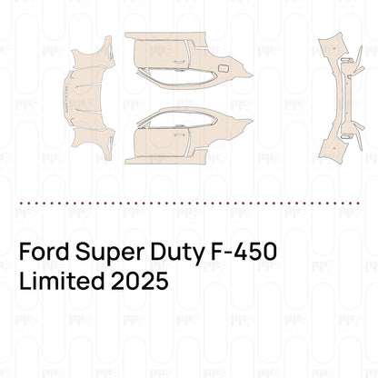 Voorgesneden PPF Ford Super Duty F-450 Limited 2025