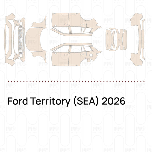 Voorgesneden PPF Ford Territory (SEA) 2026