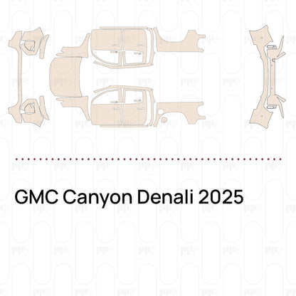 Voorgesneden PPF GMC Canyon Denali 2025