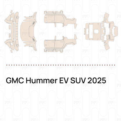 Voorgesneden PPF GMC Hummer EV SUV 2025