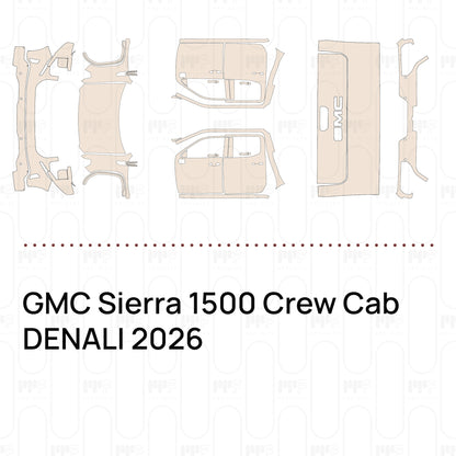 Voorgesneden PPF GMC Sierra 1500 Crew Cab DENALI 2026