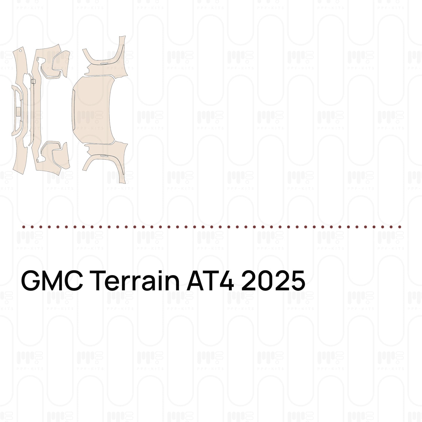 Voorgesneden PPF GMC Terrain AT4 2025