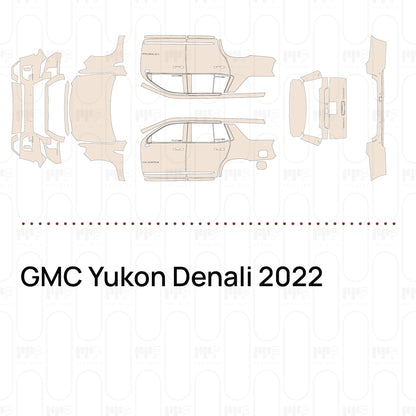 Voorgesneden PPF GMC Yukon Denali 2022
