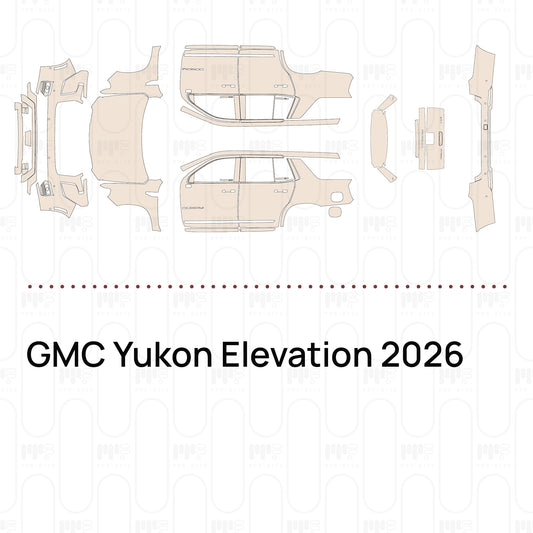 Voorgesneden PPF GMC Yukon Elevation 2026