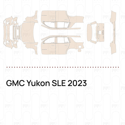 Voorgesneden PPF GMC Yukon SLE 2023