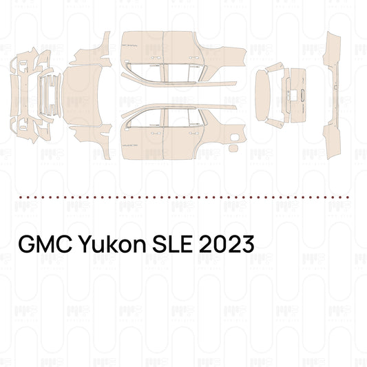Voorgesneden PPF GMC Yukon SLE 2023