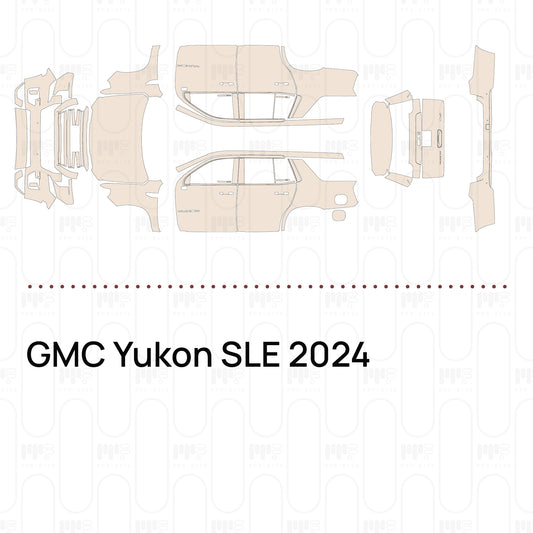 Voorgesneden PPF GMC Yukon SLE 2024
