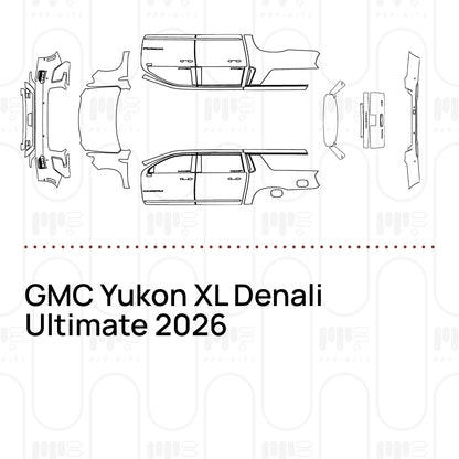 Voorgesneden PPF GMC Yukon XL Denali Ultimate 2026