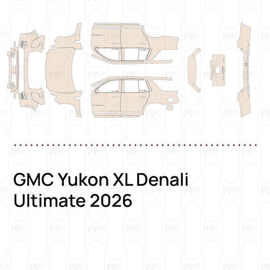 Voorgesneden PPF GMC Yukon XL Denali Ultimate 2026