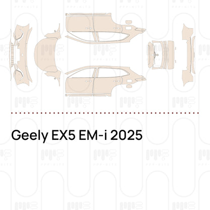 Voorgesneden PPF Geely EX5 EM-i 2025