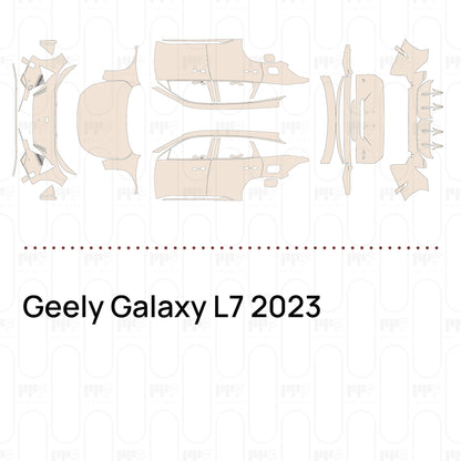 Voorgesneden PPF Geely Galaxy L7 2023