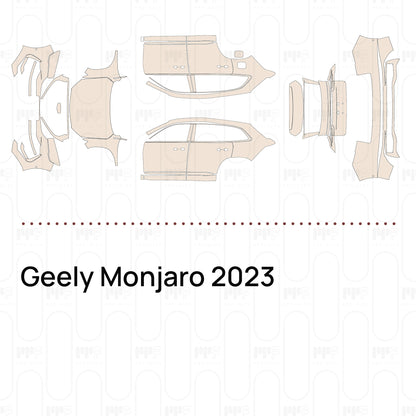 Voorgesneden PPF Geely Monjaro 2023