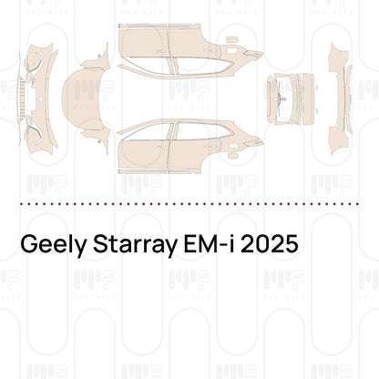 Voorgesneden PPF Geely Starray EM-i 2025