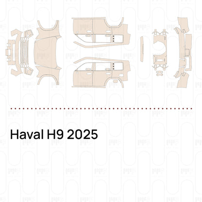 Voorgesneden PPF Haval H9 2025