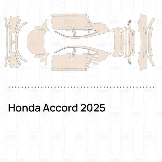 Voorgesneden PPF Honda Accord 2025
