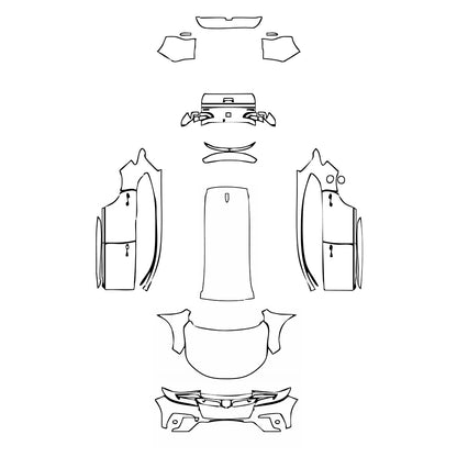 Voorgesneden PPF Honda BR-V (TH) 2025