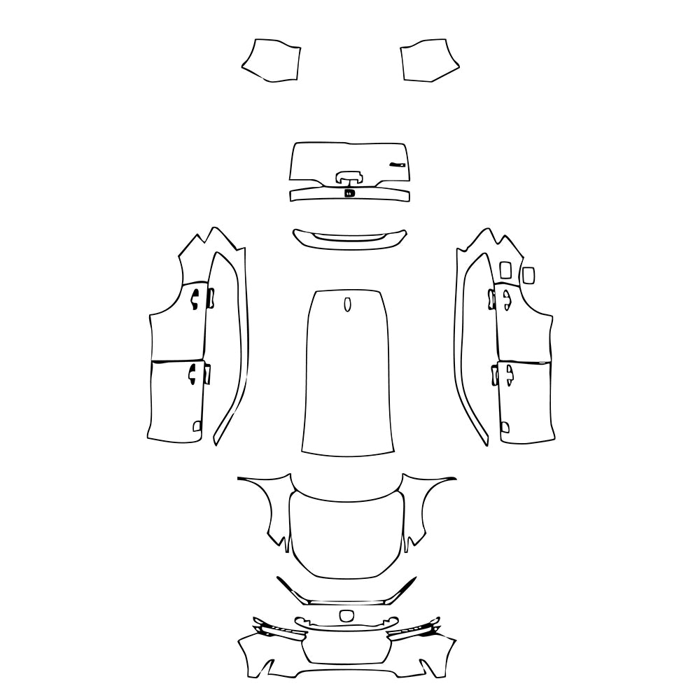 Pre-Cut PPF Honda CR-V 2023 - PPF-Kits