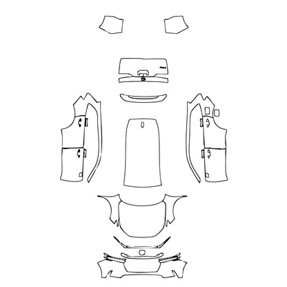 Pre-Cut PPF Honda CR-V 2025 - PPF-Kits