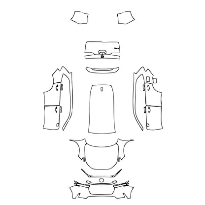 Pre-Cut PPF Honda CR-V (TH) 2025 - PPF-Kits