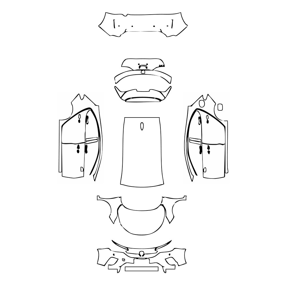 Pre-Cut PPF Honda City (BR) Hatchback 2023 - PPF-Kits