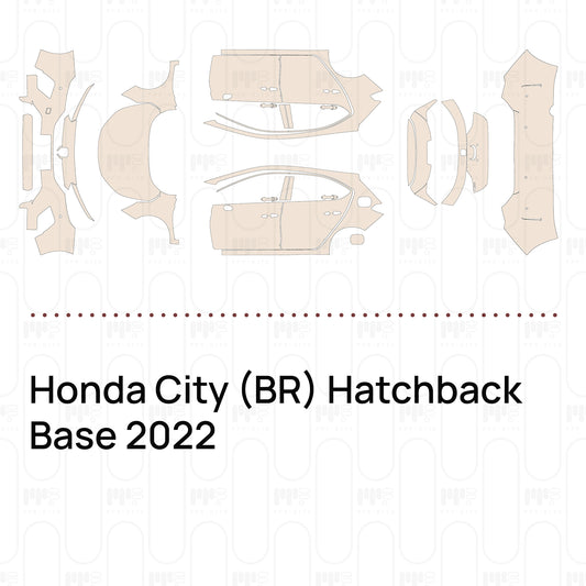 Voorgesneden PPF Honda City (BR) Hatchback Base 2022