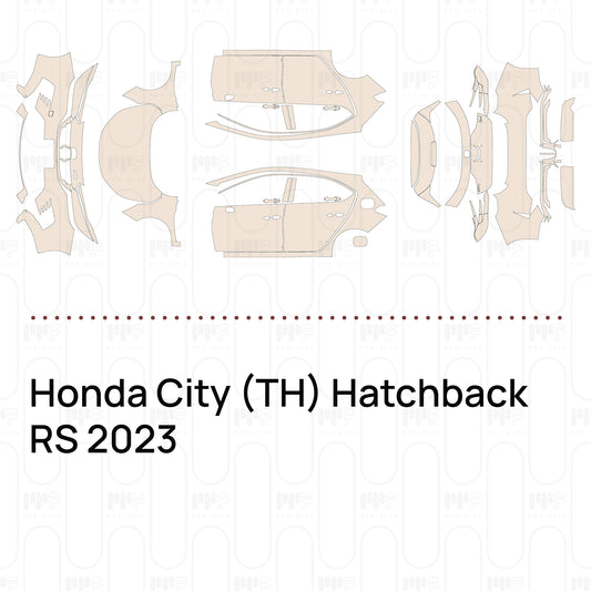 Voorgesneden PPF Honda City (TH) Hatchback RS 2023